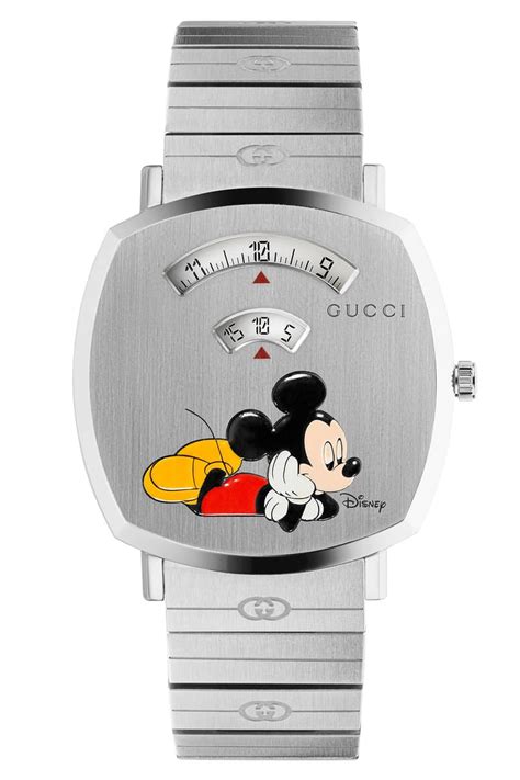 mickey gucci watch|mickey mouse wearing Gucci.